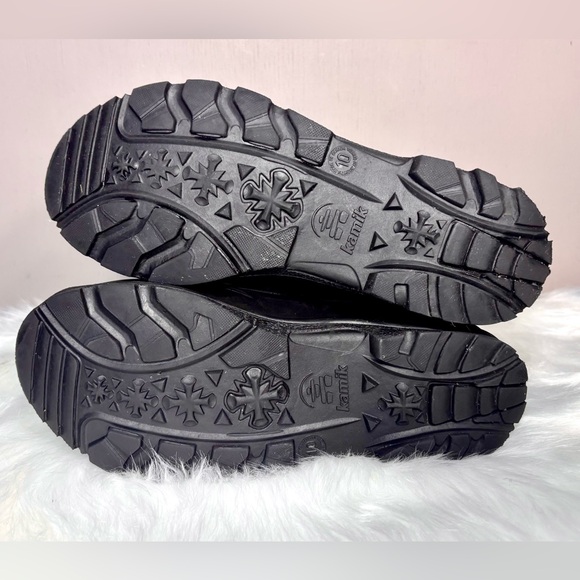 KAMIK Red & Black Plaid Cuff Boots - Picture 5 of 9